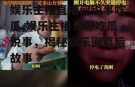 娱乐主播直播间说事吃瓜,娱乐主播带你吃瓜说事，揭秘娱乐圈幕后故事