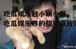 吃瓜娱乐赵小瞒小猫,吃瓜娱乐界的甜蜜萌宠