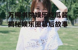 万柳书院娱乐吃瓜酱,揭秘娱乐圈幕后故事