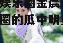 吃瓜娱乐圈金晨是谁,娱乐圈的瓜中明星